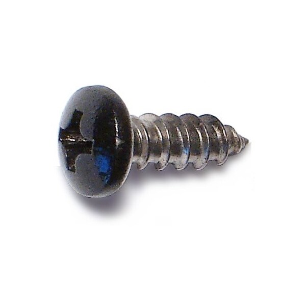 Midwest Fastener Sheet Metal Screw, #8 x 1/2 in, Painted 18-8 Stainless Steel Pan Head Phillips Drive, 20 PK 69501 - main